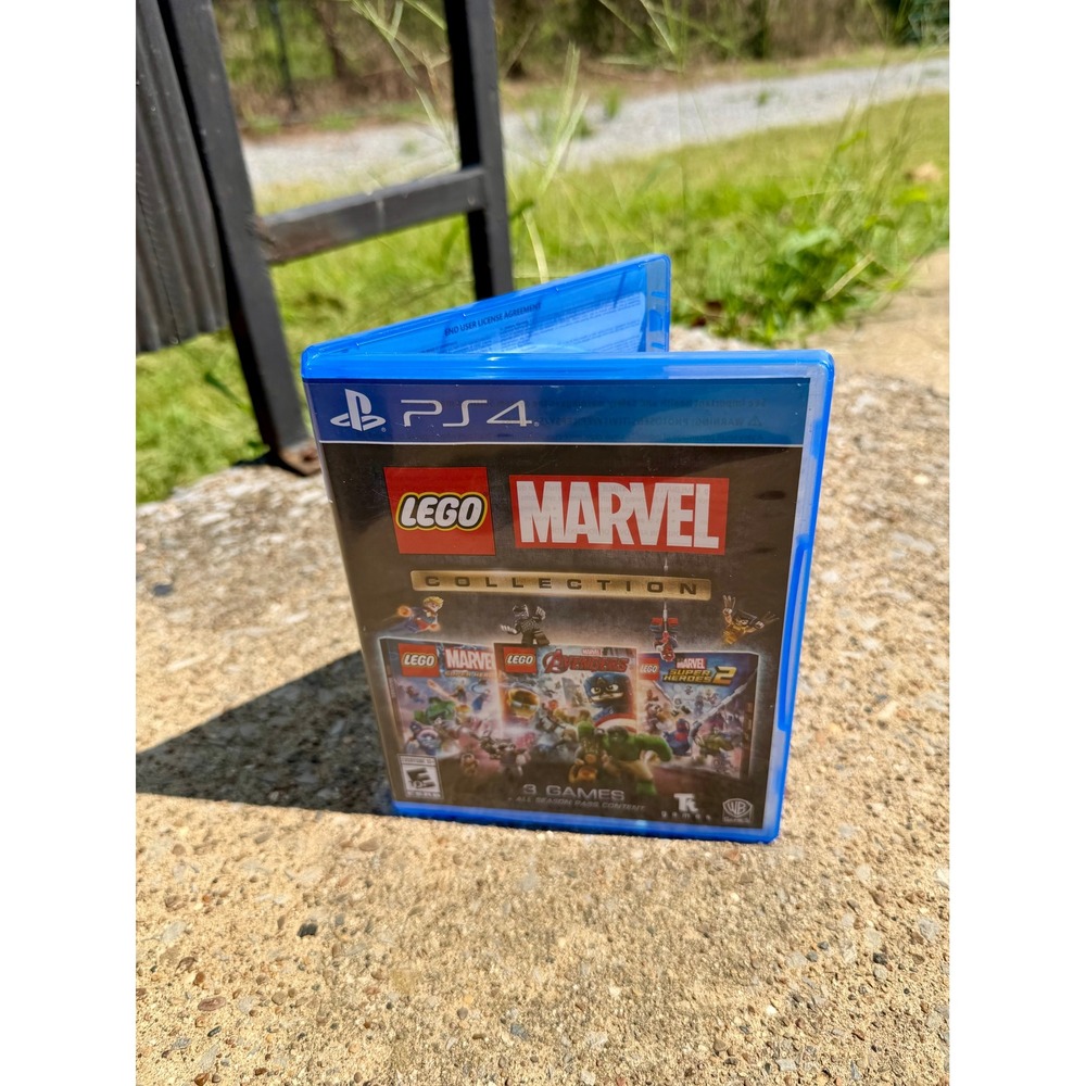 LEGO Marvel Collection PS4  3 Games In 1 Super Heroes Avengers-Tested